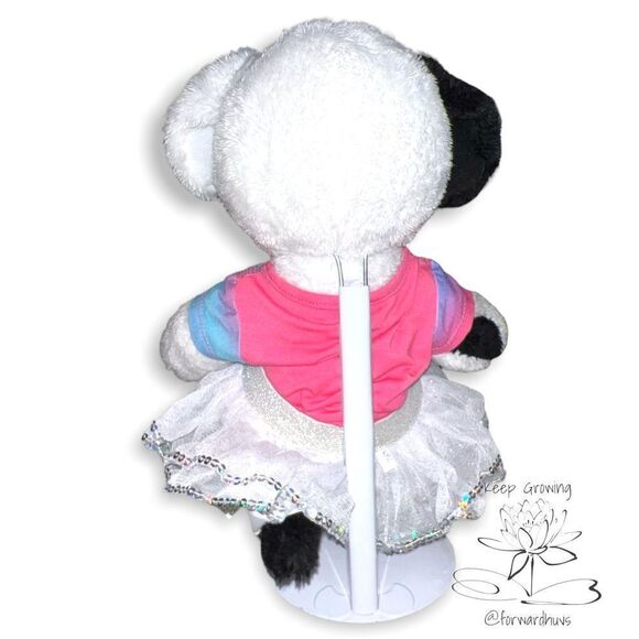 Build a Bear Cookies & Cream Pup in Shirt and Skirt - Picture 4 of 10